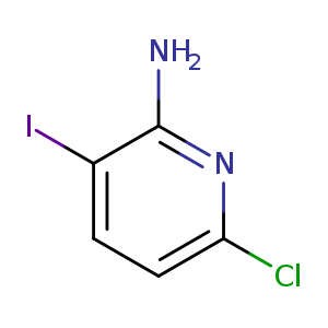 Clc1ccc(c(n1)N)I