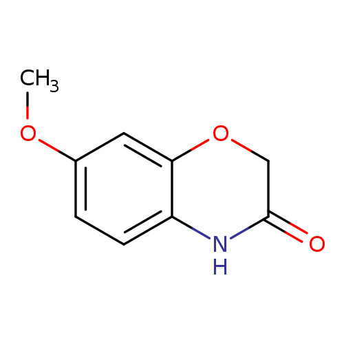 COc1ccc2c(c1)OCC(=O)N2