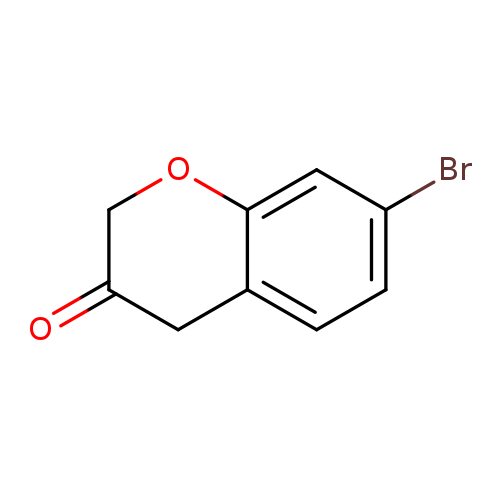 O=C1COc2c(C1)ccc(c2)Br