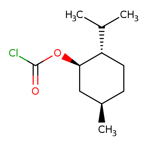 C[C@@H]1CC[C@H]([C@@H](C1)OC(=O)Cl)C(C)C