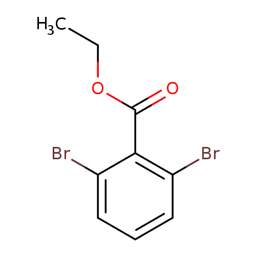 CCOC(=O)c1c(Br)cccc1Br