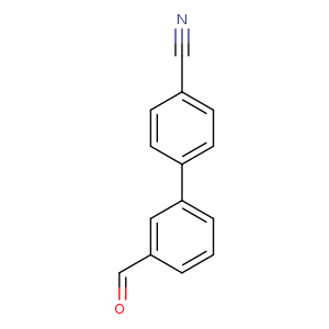 O=Cc1cccc(c1)c1ccc(cc1)C#N