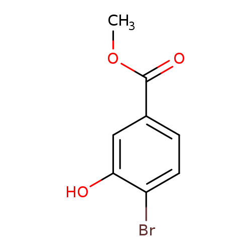 COC(=O)c1ccc(c(c1)O)Br