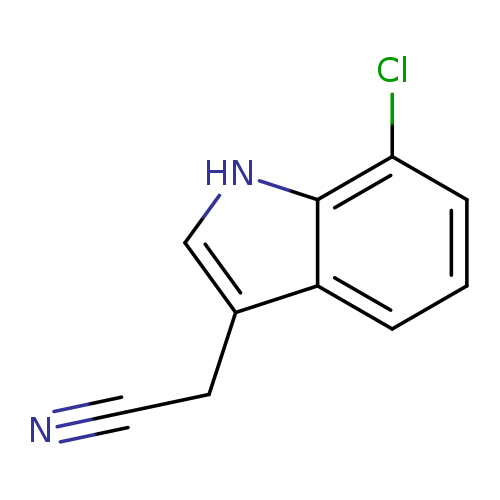 Clc1cccc2c1[nH]cc2CC#N