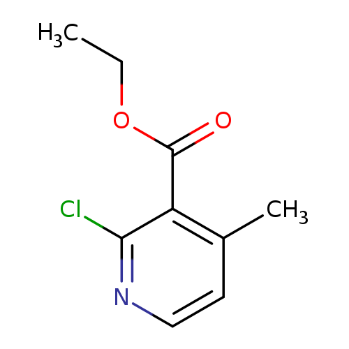 CCOC(=O)c1c(C)ccnc1Cl