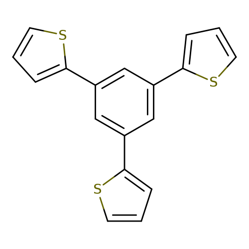 c1csc(c1)c1cc(cc(c1)c1cccs1)c1cccs1