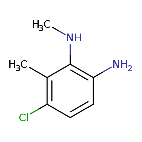 CNc1c(N)ccc(c1C)Cl