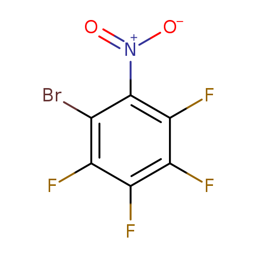 [O-][N+](=O)c1c(F)c(F)c(c(c1Br)F)F