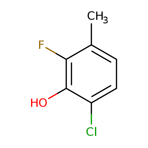 Clc1ccc(c(c1O)F)C