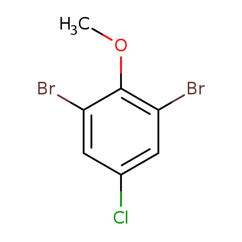 COc1c(Br)cc(cc1Br)Cl