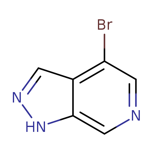 Brc1cncc2c1cn[nH]2