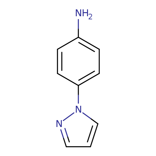 Nc1ccc(cc1)n1cccn1