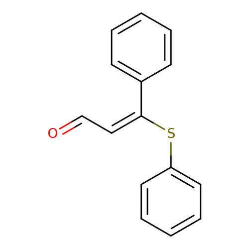 O=C/C=C(c1ccccc1)/Sc1ccccc1