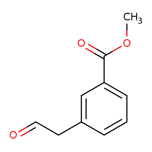 O=CCc1cccc(c1)C(=O)OC