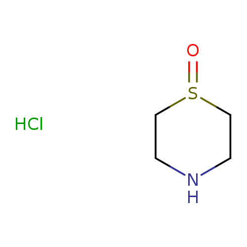 O=S1CCNCC1.Cl