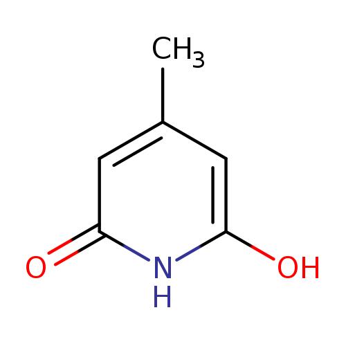 Cc1cc(O)[nH]c(=O)c1