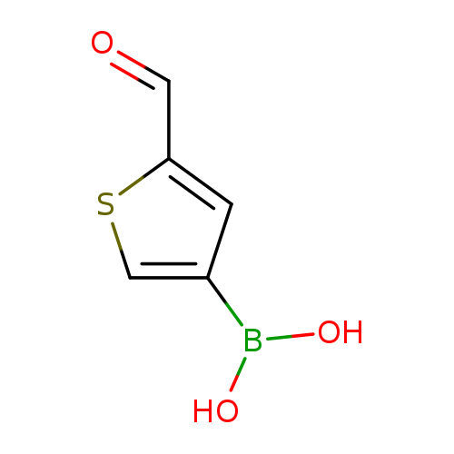 O=Cc1scc(c1)B(O)O