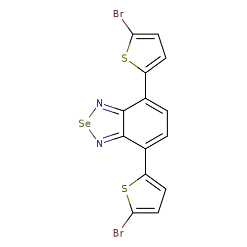 Brc1ccc(s1)c1ccc(c2c1n[se]n2)c1ccc(s1)Br
