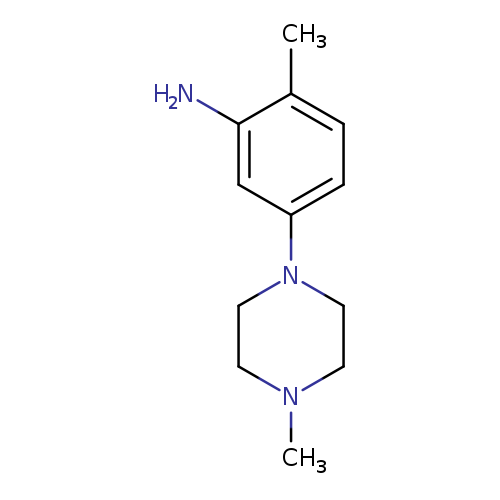 CN1CCN(CC1)c1ccc(c(c1)N)C