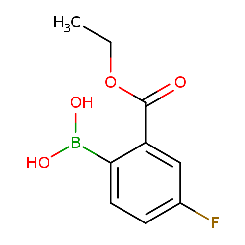 CCOC(=O)c1cc(F)ccc1B(O)O