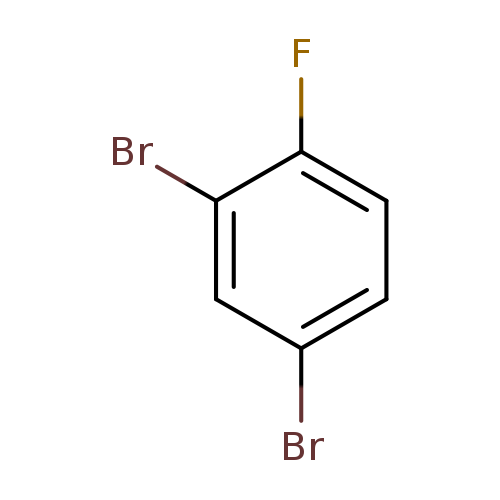 Brc1ccc(c(c1)Br)F