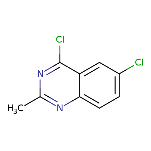 Clc1ccc2c(c1)c(Cl)nc(n2)C