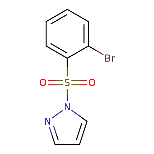 Brc1ccccc1S(=O)(=O)n1cccn1