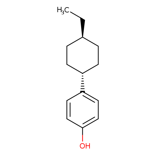 CC[C@@H]1CC[C@H](CC1)c1ccc(cc1)O