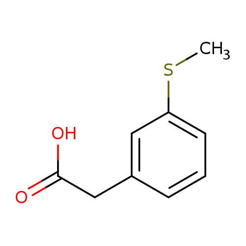 CSc1cccc(c1)CC(=O)O