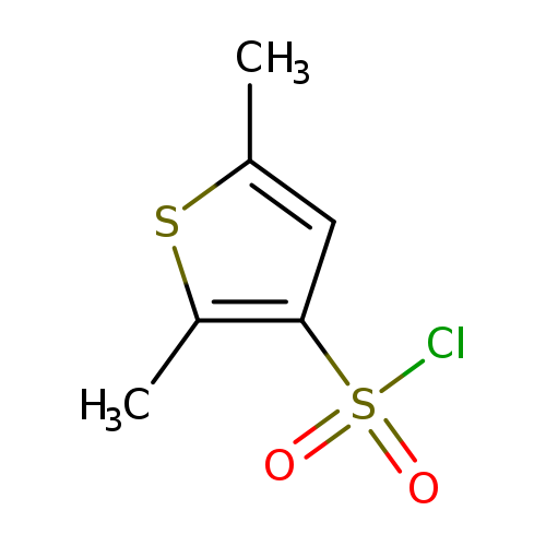 Cc1sc(c(c1)S(=O)(=O)Cl)C