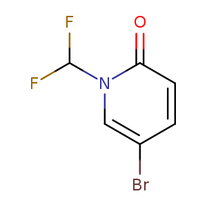 FC(n1cc(Br)ccc1=O)F