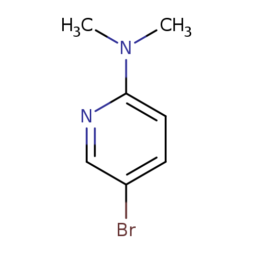 Brc1ccc(nc1)N(C)C