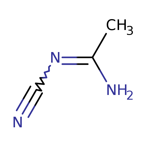 CC(=NC#N)N
