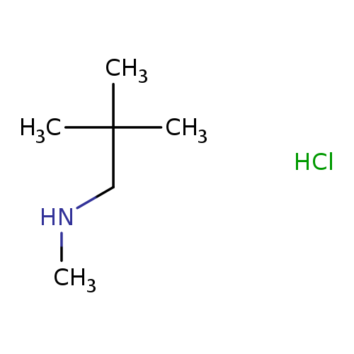 CNCC(C)(C)C.Cl