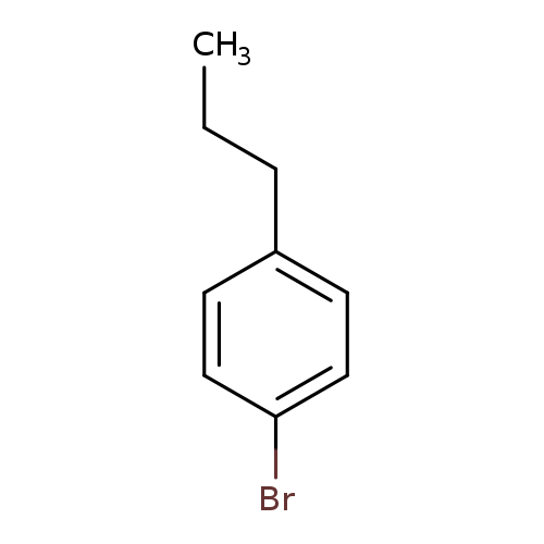 CCCc1ccc(cc1)Br