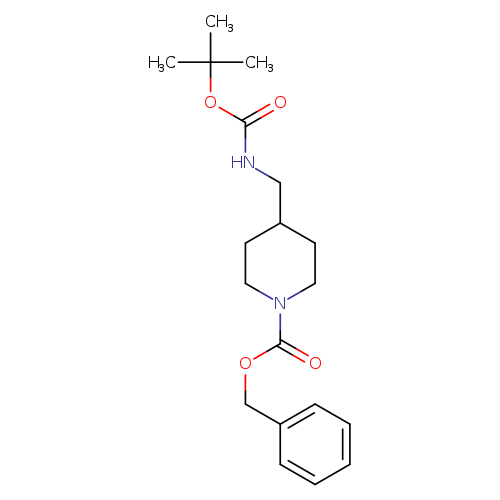 O=C(N1CCC(CC1)CNC(=O)OC(C)(C)C)OCc1ccccc1