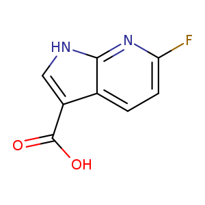 Fc1ccc2c(n1)[nH]cc2C(=O)O