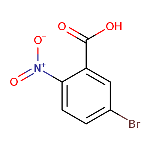 Brc1ccc(c(c1)C(=O)O)[N+](=O)[O-]