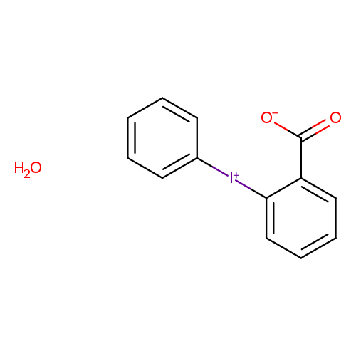 [O-]C(=O)c1ccccc1[I+]c1ccccc1.O