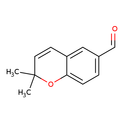 O=Cc1ccc2c(c1)C=CC(O2)(C)C