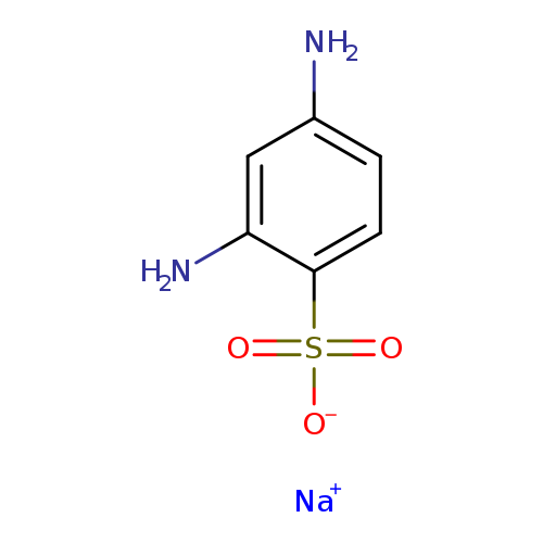 Nc1ccc(c(c1)N)S(=O)(=O)[O-].[Na+]
