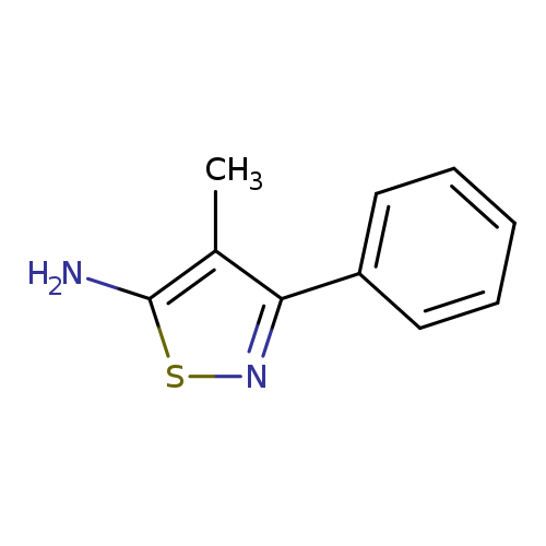 Nc1snc(c1C)c1ccccc1