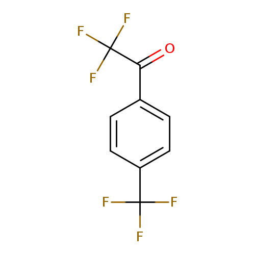 O=C(C(F)(F)F)c1ccc(cc1)C(F)(F)F