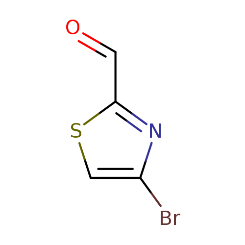 Brc1csc(n1)C=O