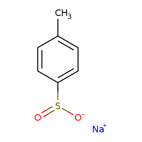 Cc1ccc(cc1)S(=O)[O-].[Na+]