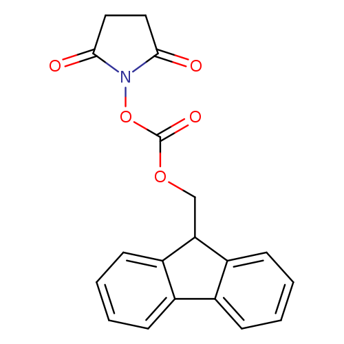 O=C(ON1C(=O)CCC1=O)OCC1c2ccccc2c2c1cccc2