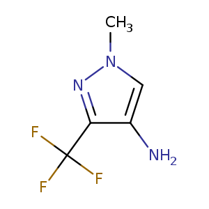 Cn1cc(c(n1)C(F)(F)F)N