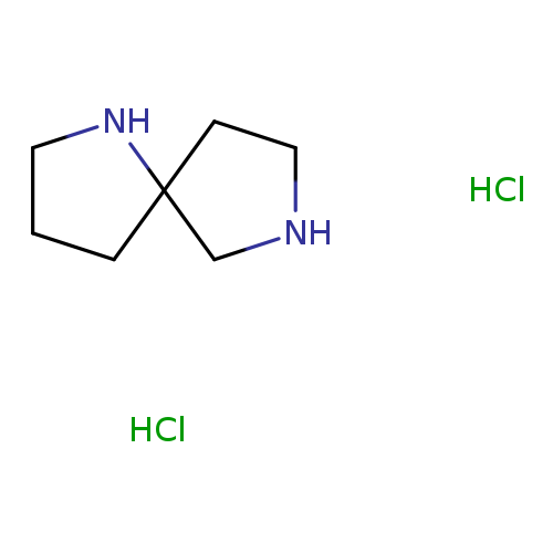 C1CNC2(C1)CCNC2.Cl.Cl