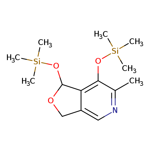 Cc1ncc2c(c1O[Si](C)(C)C)C(OC2)O[Si](C)(C)C