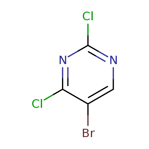 Clc1ncc(c(n1)Cl)Br